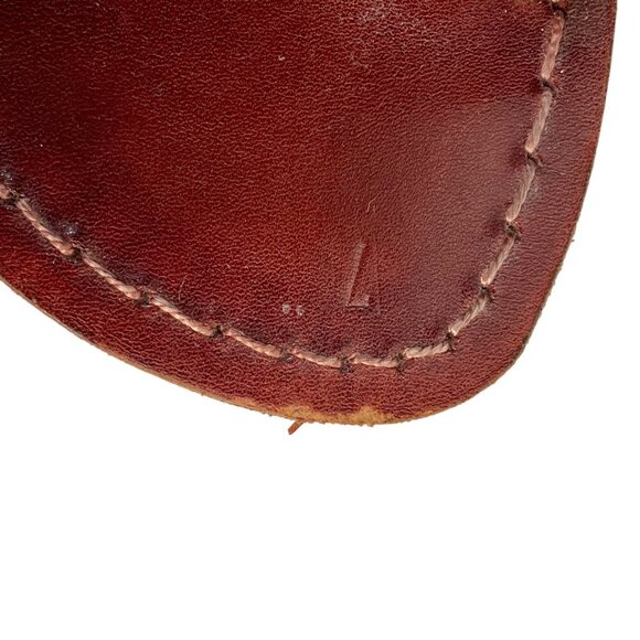 Eden Custom Handmade Brown Leather Lace-Up Gladiator Sandals Womens 37 / 6.5 US - Picture 11 of 14